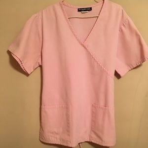 Pink medical/ dental scrub set. EUC